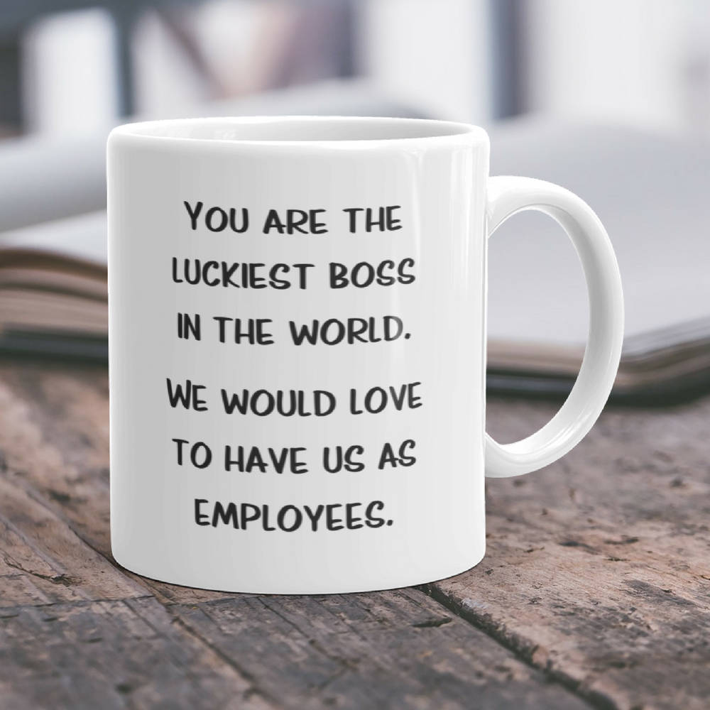 Boss Mug Coffee Cup – Design Novelties